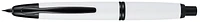 Stylo plume Pilot, série Capless Black Trim Blanc attribut noir