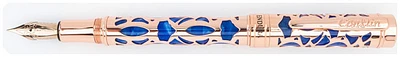 Stylo plume Conklin Pen Co, Serie Endura Deco Crest Bleu/rose gold