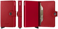 Secrid Card case, Miniwallet Crisple series Red (Lipstick)