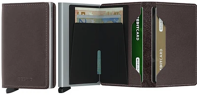 Secrid Card case, Slimwallet Original series Dark brown  