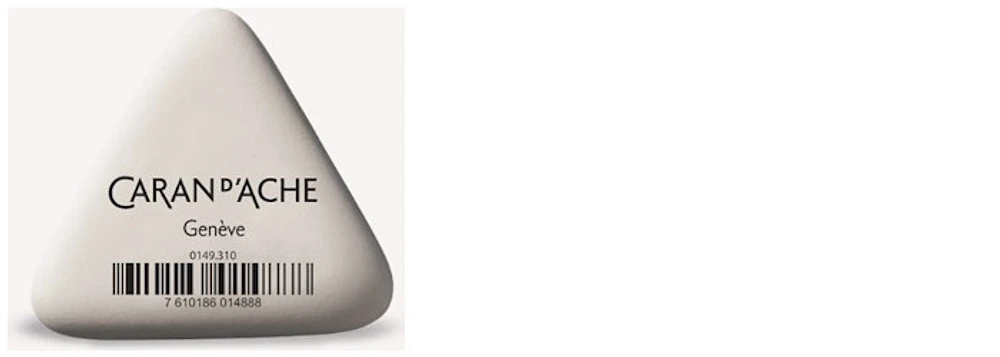 Caran d'Ache Triangular eraser, Accessories series