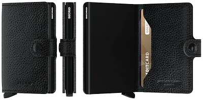 Secrid Card case, Miniwallet Veg series Black (Black-Black)