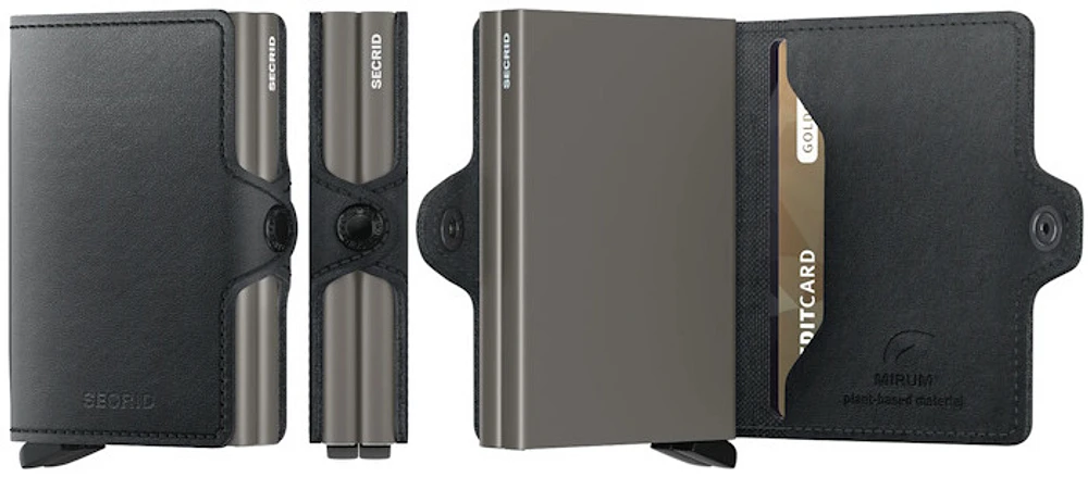 Secrid Card case, Twinwallet MIRUM series Black