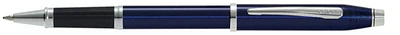 Stylo bille roulante Cross, série Century II Bleu Laqué Ct  