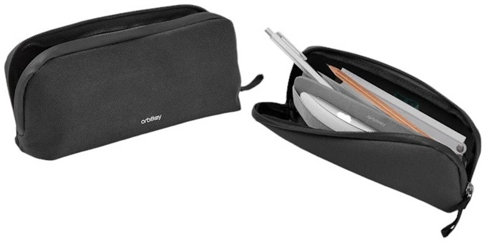 Étui Orbitkey, série Tech Pouch - Pencil Case Noir