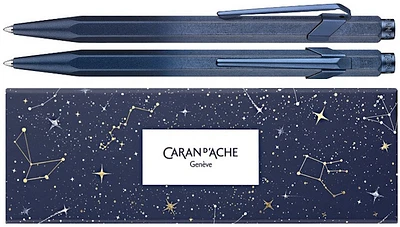 Caran d'Ache Ballpoint pen, 849 Cosmic Blue Special Edition series