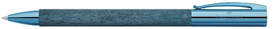 Faber-Castell Design Ballpoint pen, Ambition Wood Limited Edition series Blue