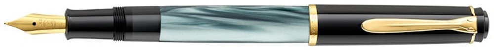 Pelikan Fountain pen, Classic M200 series Green marbled GT