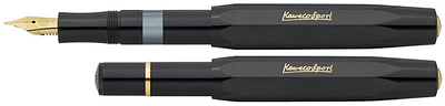 Kaweco Fountain pen, Piston Filler Sport Classic series Black GT
