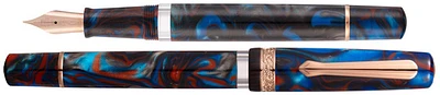 Nahvalur Fountain pen, Schuylkill Dragonet Sapphire Limited Edition series