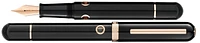 Nahvalur Fountain pen, Nautilus series Cephalopod Black PGT (14kt nib)