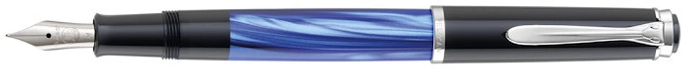 Pelikan Fountain pen, Classic M205 series Blue marbled CT