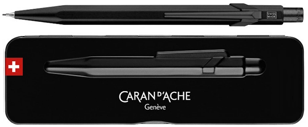 Porte mine Caran d'Ache, série 849 Black Code