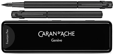 Caran d'Ache Fountain pen, 849 Black Code series