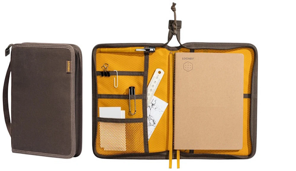 Lochby Notebook, Field Folio A5 series Brown