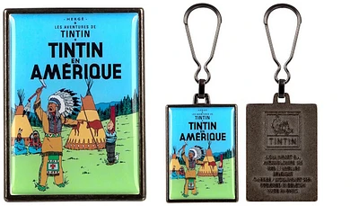 Porte-clés Tintin, Tintin en Amérique (Tipi)