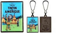 Porte-clés Tintin, Tintin en Amérique (Tipi)