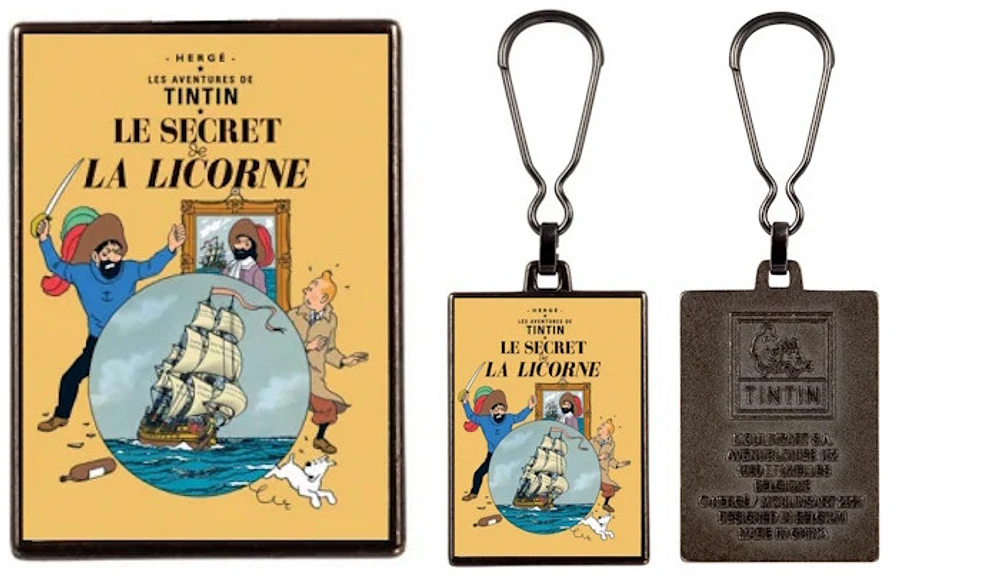 Porte-clés Tintin, Le secret de la licorne (Voilier)