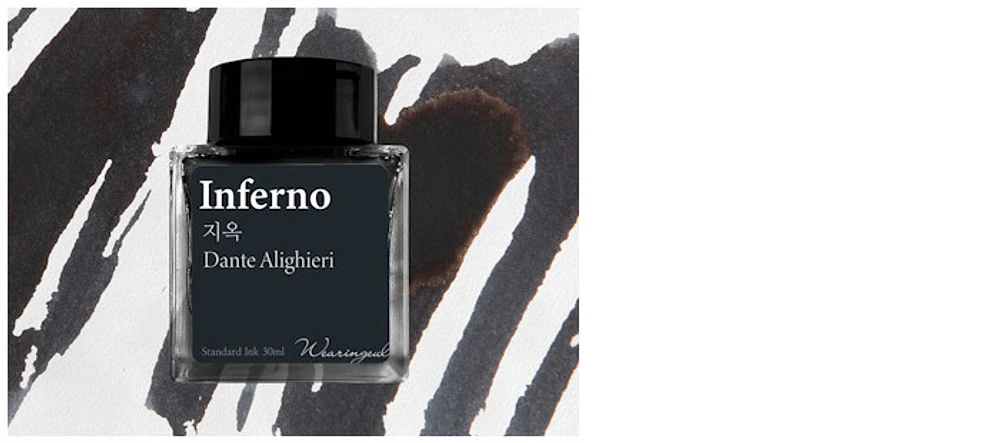 Wearingeul Ink bottle, World Literature Ink series Inferno ink (30ml)