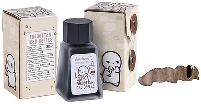 Bouteille d'encre Esterbrook, série TheCoffeeMonsterzCo Encre brune (30ml)