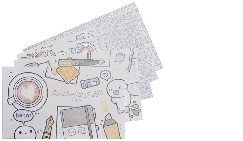 Esterbrook Blotter paper, TheCoffeeMonsterzCo series