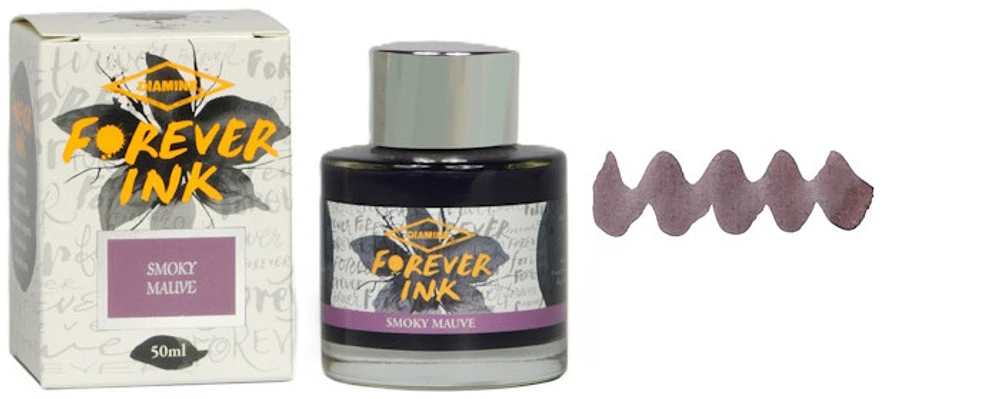 Diamine Ink bottle, Forever series Smoky Mauve ink (50ml)