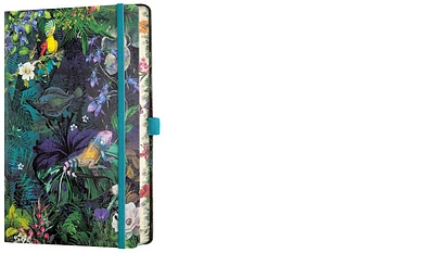 Castelli Notebook (A5), Eden series Lily (Ruled, rigid cover)