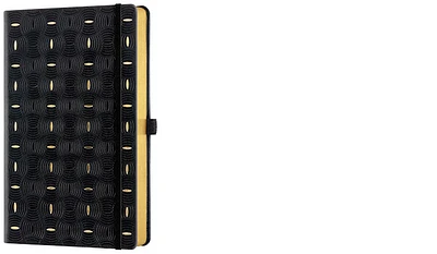 Castelli Notebook (A5), Gold series Rice Grain (Ruled, rigid cover)