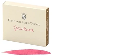 Faber-Castell, Grav von Ink cartridge, GvFC Luxury Ink series Pink ink - Yozakura