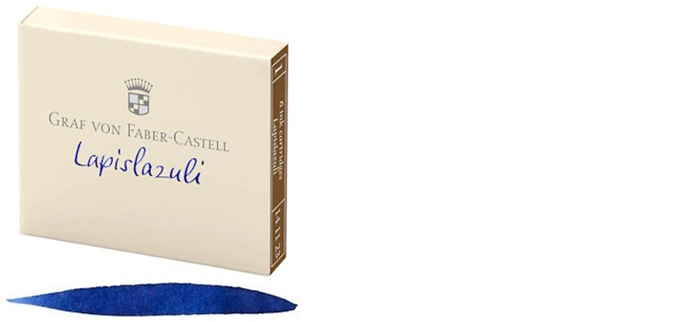 Faber-Castell, Grav von Ink cartridge, GvFC Luxury Ink series Blue ink - Lapislazuli