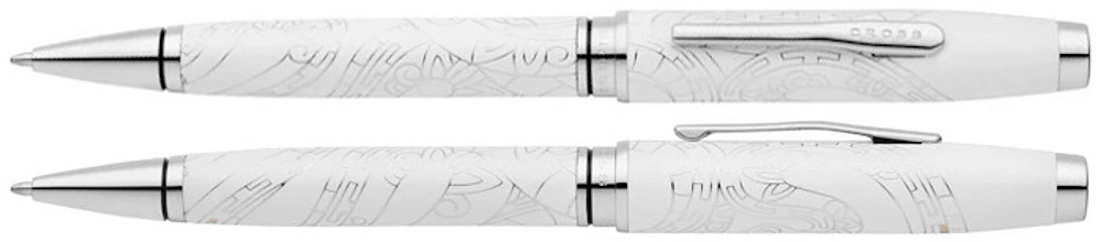 Cross Ballpoint pen, Coventry Zodiac 2025 Year of the Snake series Pearl white CT