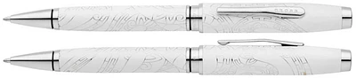 Cross Ballpoint pen, Coventry Zodiac 2025 Year of the Snake series Pearl white CT