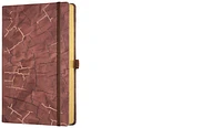Castelli Notebook (A5), Wabi Sabi series Bark (Ruled, rigid cover)