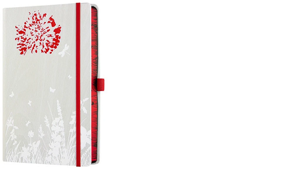Castelli Notebook (A5), Foresta series Dandelion (Ruled, rigid cover)
