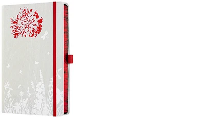 Castelli Notebook (A5), Foresta series Dandelion (Ruled, rigid cover)