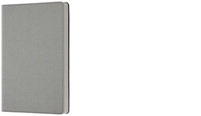 Castelli Notebook (A5), Harris series Oyster gray (Ruled, flexible cover)