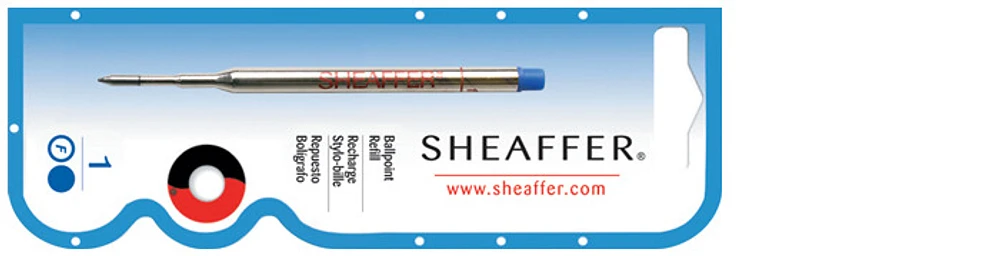 Recharge stylo Sheaffer, série Recharge & encre Encre bleu