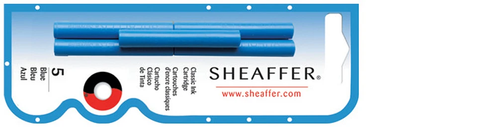 Sheaffer Ink cartridge, Refill & ink series Royal blue ink