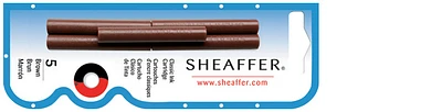 Sheaffer Ink cartridge, Refill & ink series Brown ink