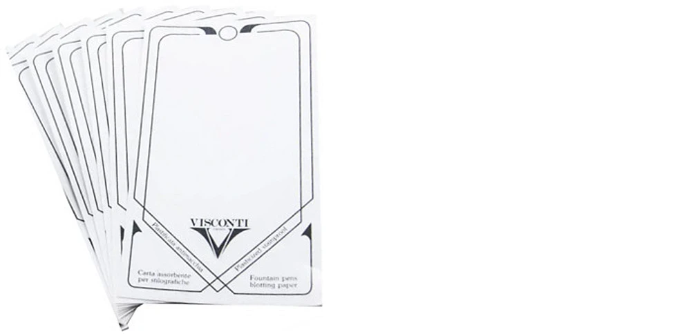 Papier Buvard Visconti , série Accessoires Blanc