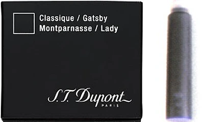 Cartouche d'encre Dupont, S.T., série Recharge & encre Encre bleu royale