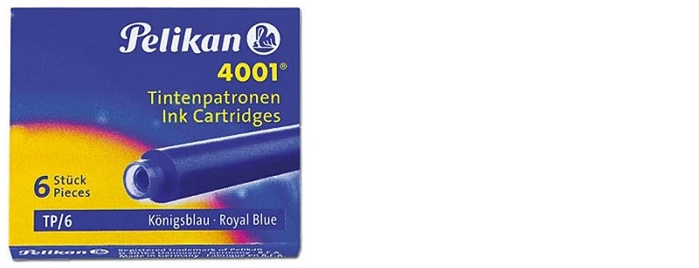 Pelikan Ink cartridge, Refill & ink series Royal blue ink (Short)