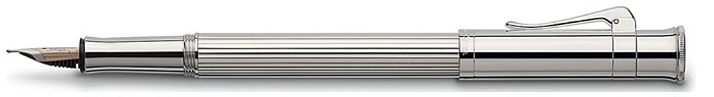 Faber-Castell, Graf von Fountain pen, Precious wood & Platinum serie Platinium