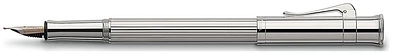 Faber-Castell, Graf von Fountain pen, Precious wood & Platinum serie Platinium