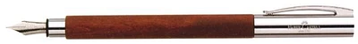 Faber-Castell Fountain pen, Ambition Pearwood serie Brown