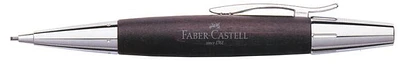 Faber-Castell Mechanical pencil , E-motion Wood/Chrome serie Dark brown