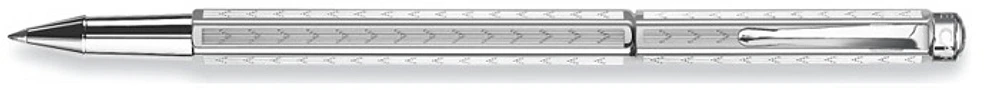 Caran d'Ache Roller ball, Ecridor Chevron series Rodhium (with free space)