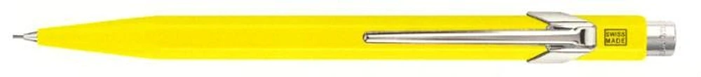 Porte mine Caran d'Ache, série Office Classic Jaune fluo