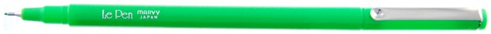 Marvy Felt pen, Le Pen serie Light green ink
