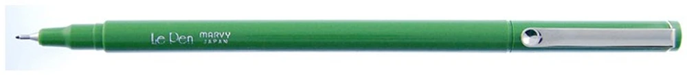 Marvy Felt pen, Le Pen serie Olive green ink